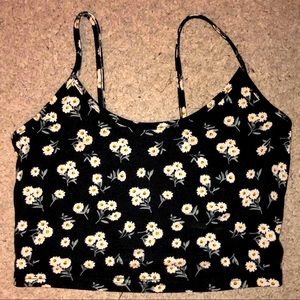 Flowery Croptop